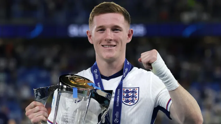 Elliot Anderson khiến khán giả Anh phát cuồng sau U21 Euro 2025 image